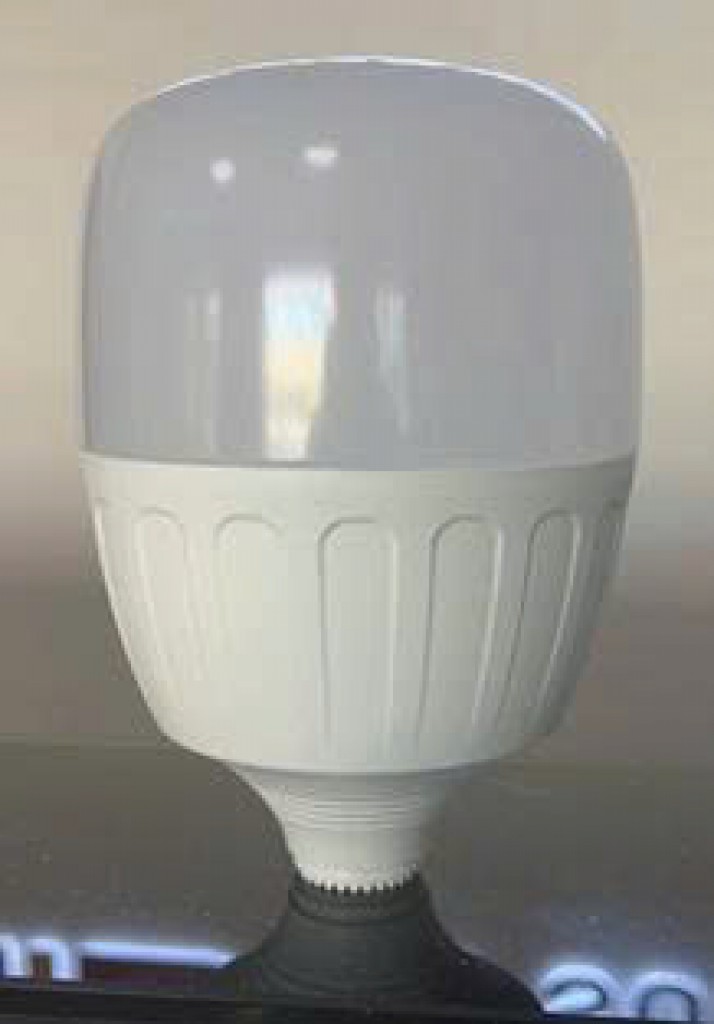 Bóng LED trụ nhựa bọc nhôm A3 50W